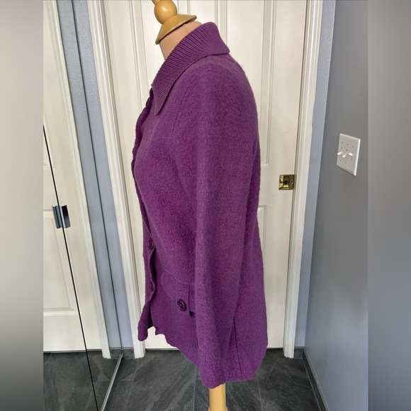 Appleseed’s Boiled Wool Sweater Jacket - Picture 5 of 9